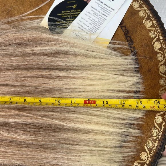Nwt Sepia lace front synthetic wig long bob 2 tone color T27.613 main image 7